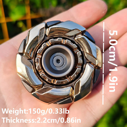 Fidget Spinner Stress Relief Toy - Metal Design