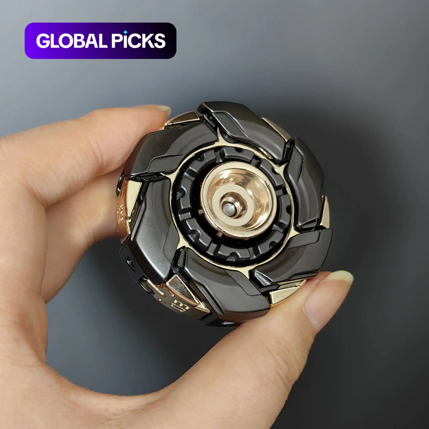 Fidget Spinner Stress Relief Toy - Metal Design