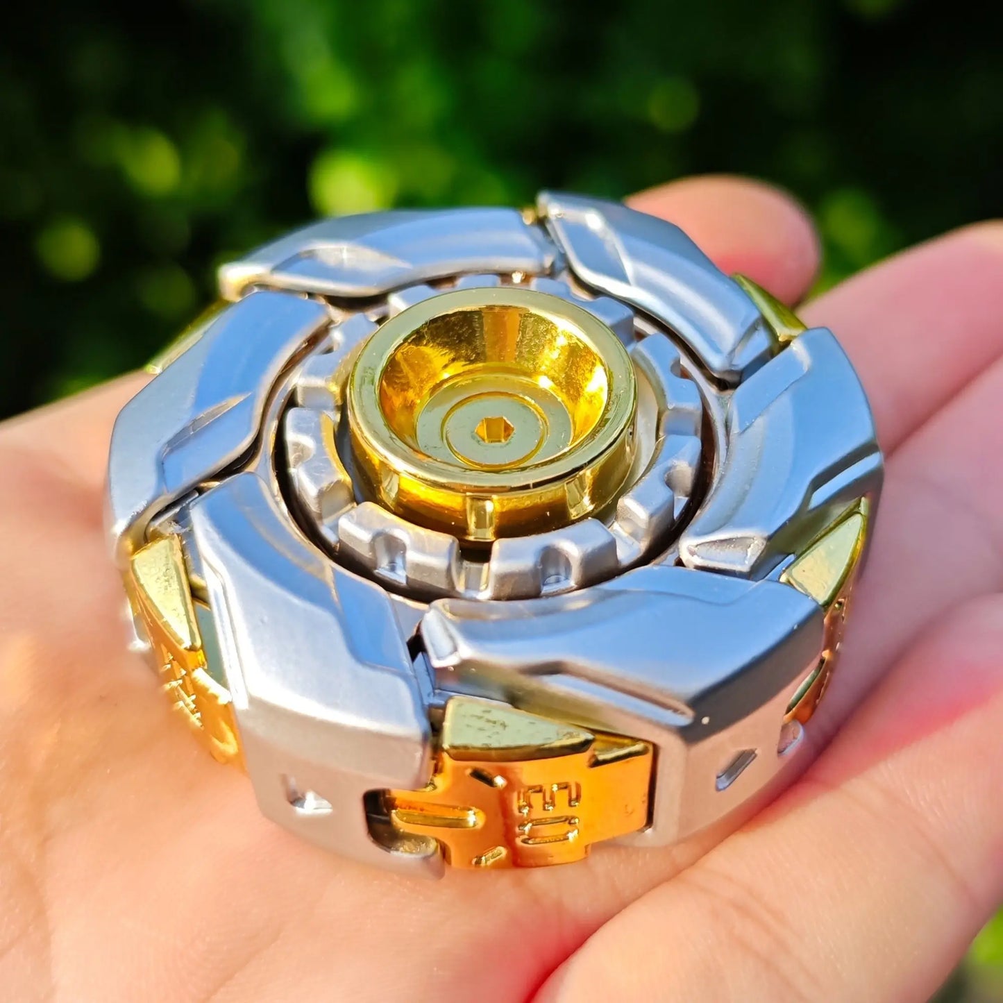 Fidget Spinner Stress Relief Toy - Metal Design